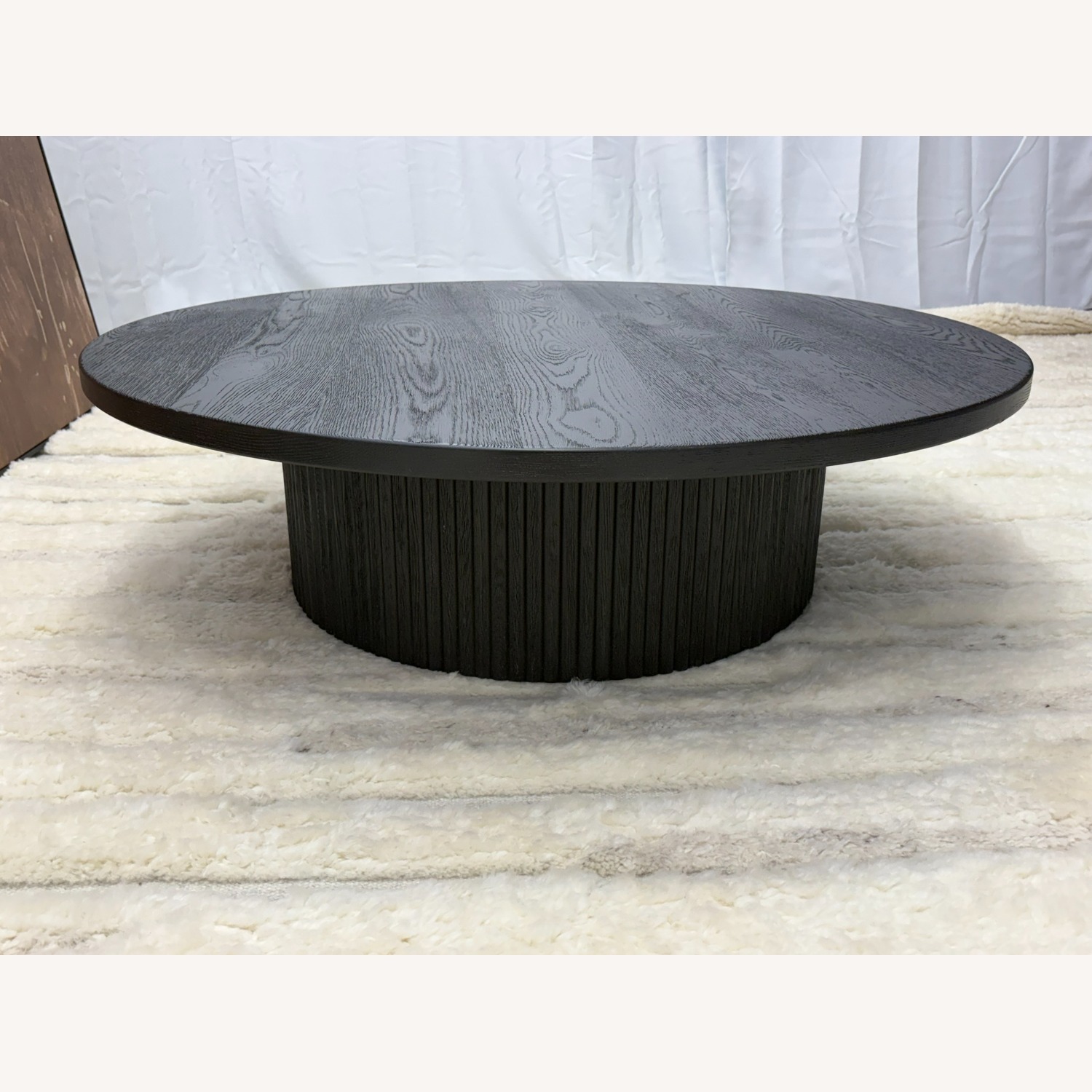 Restoration Hardware Byron Round Pedestal Coffee Table – 48" - image-5