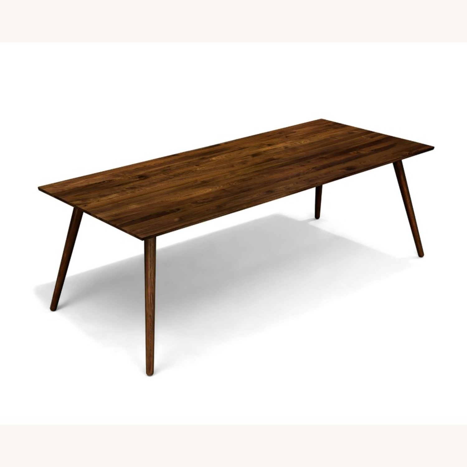 Article Seno Dark Brown Wood Dining Table - image-2