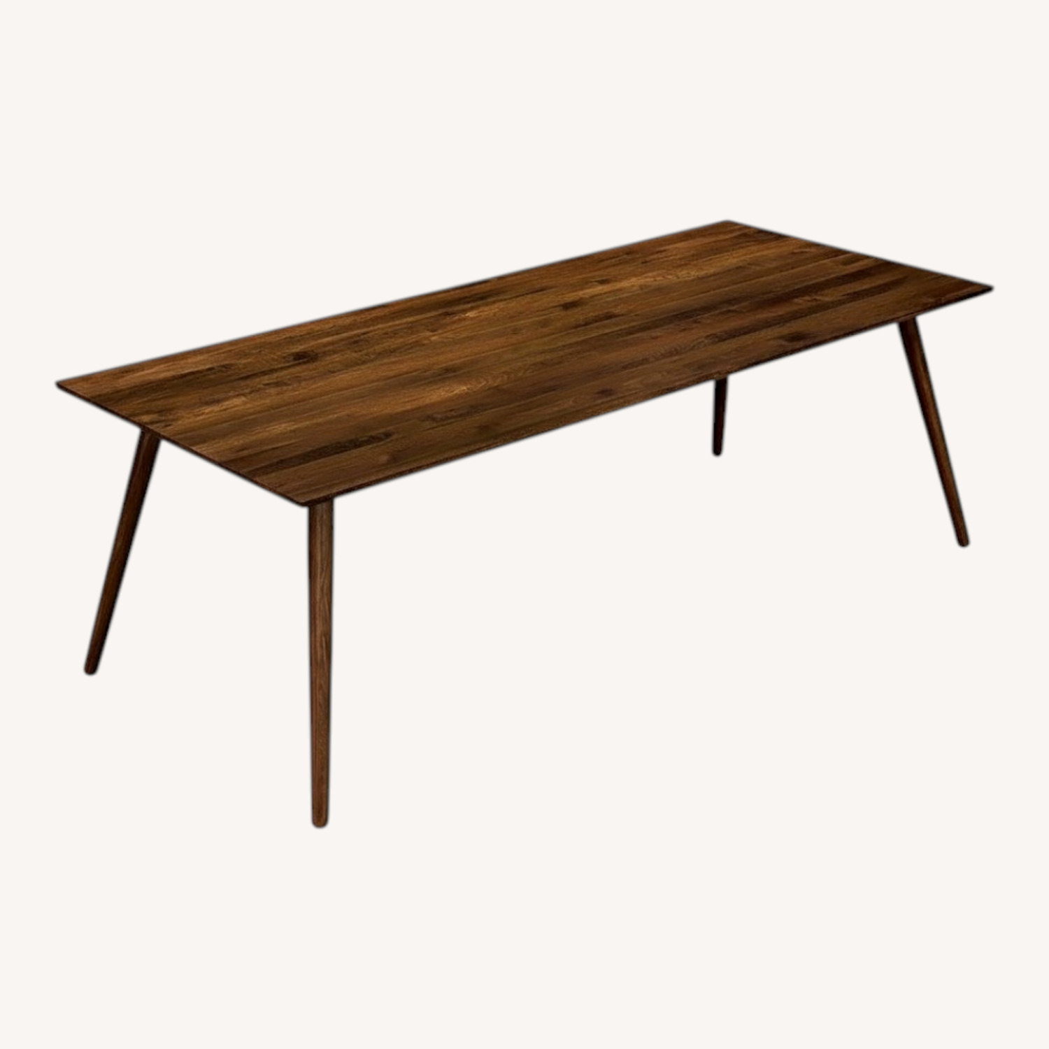 Article Seno Dark Brown Wood Dining Table - image-0
