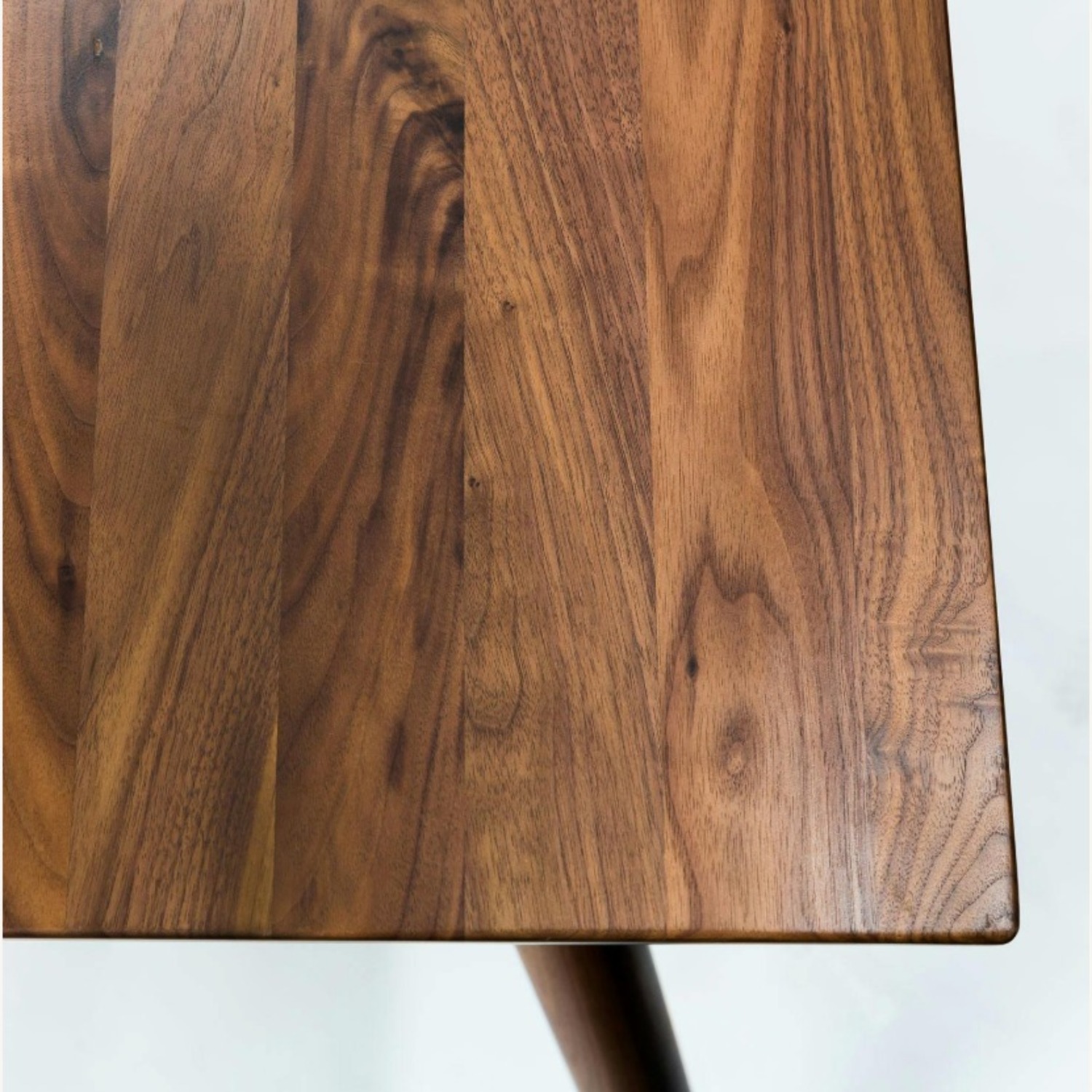 Article Seno Dark Brown Wood Dining Table - image-4