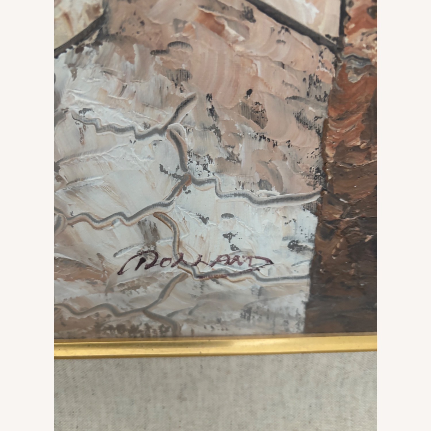 Gold Wood Wall Art - image-2