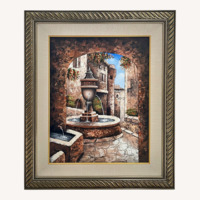 Gold Wood Wall Art
