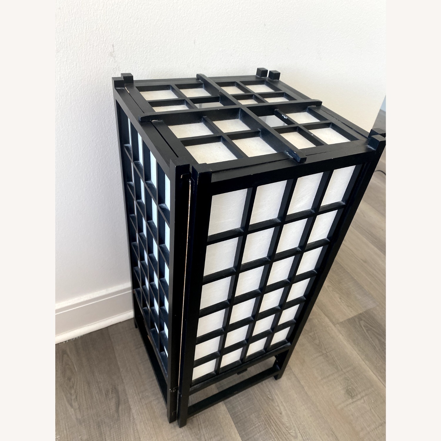 24" Japanese Shoji Floor Lamp - image-1