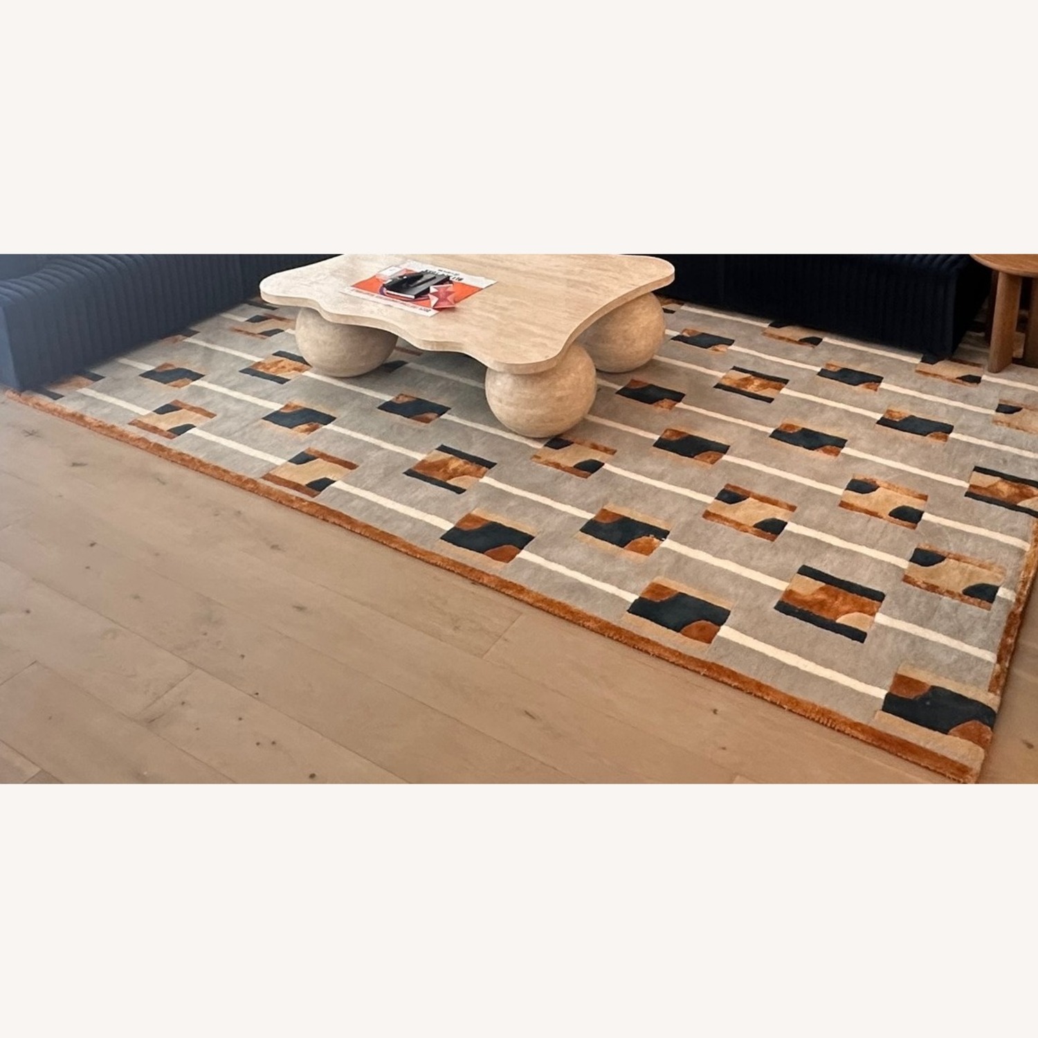 Soho Home Poyser Rug Light Gray Area Rug 9' x 12' - image-3