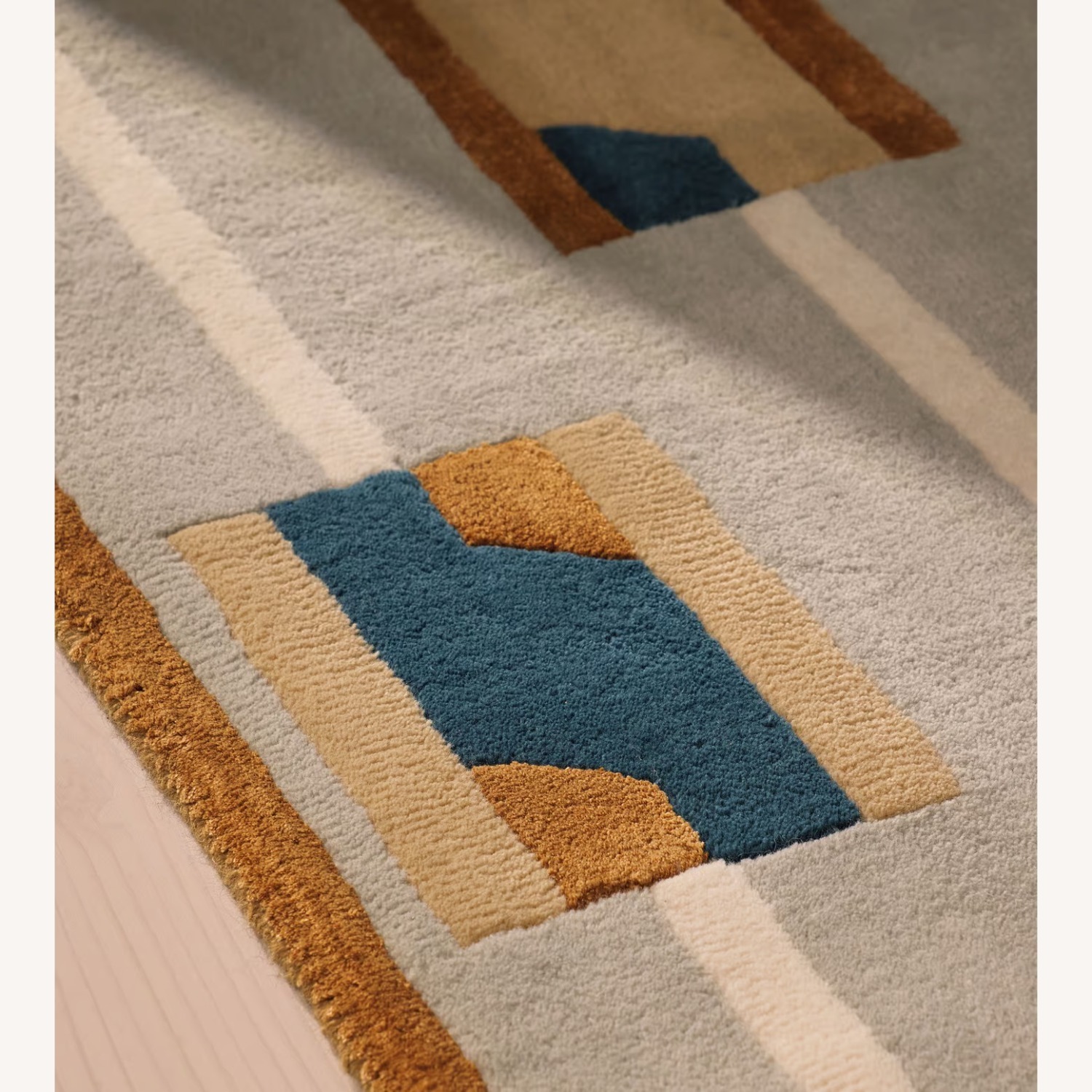 Soho Home Poyser Rug Light Gray Area Rug 9' x 12' - image-4