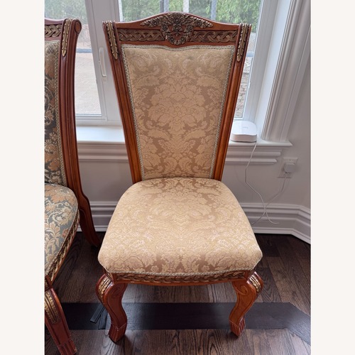 Used Vintage/Antique Finds Fabric Dining Chairs for sale on AptDeco
