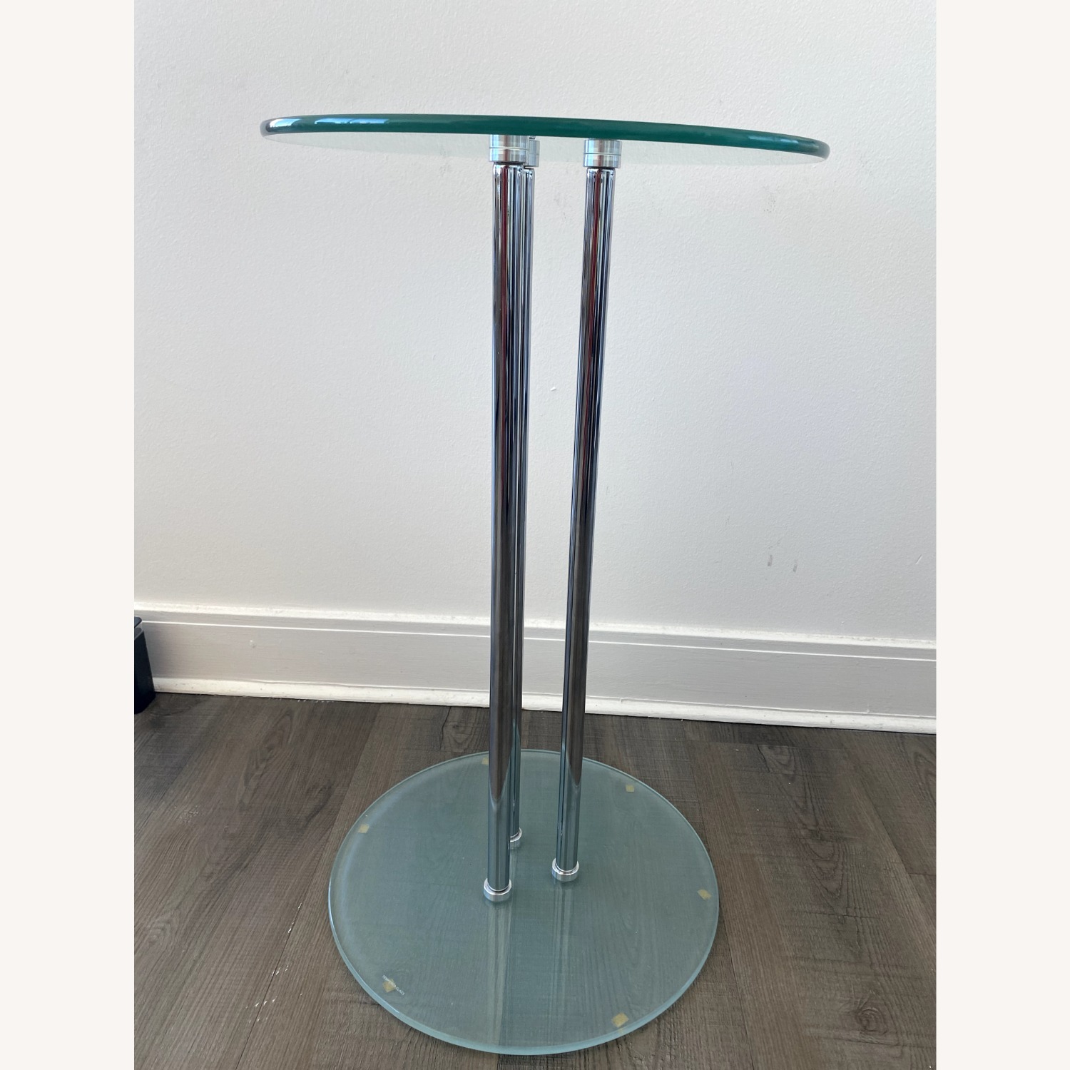 24" Glass Accent Table - image-2