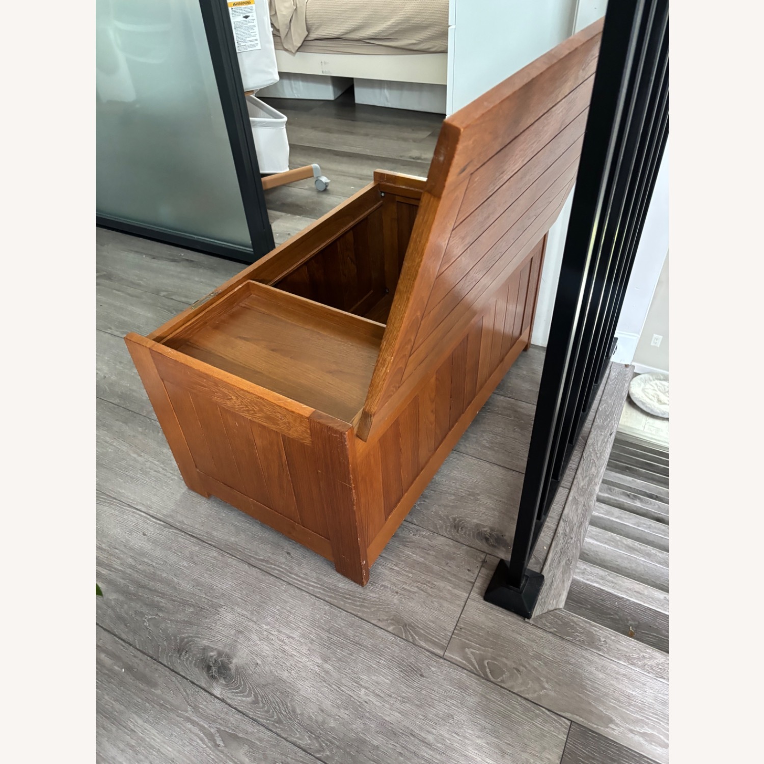 Vintage Danish Made Teak Hope Chest - image-2