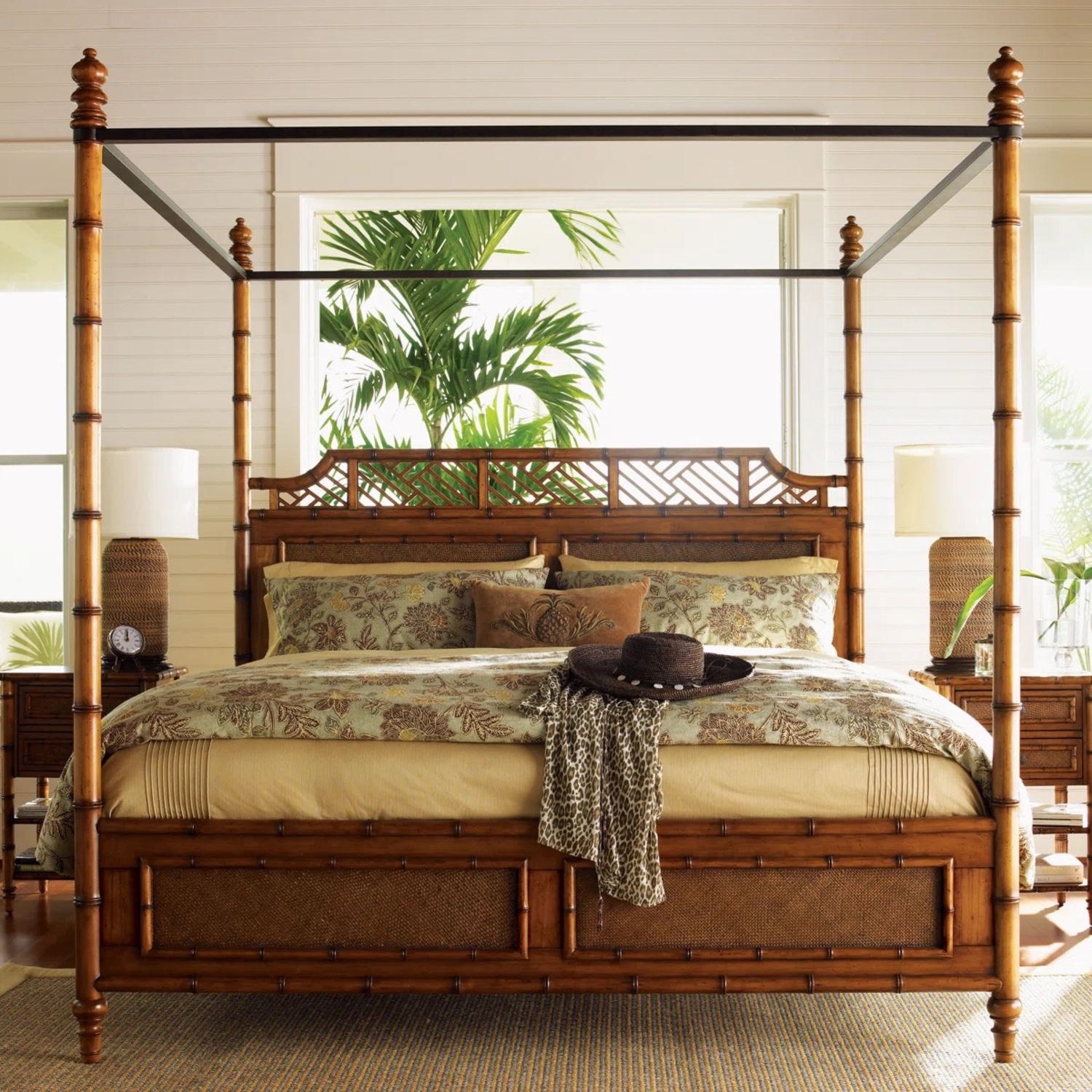 Tommy Bahama Island Canopy Bed  - image-1
