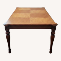 Broyhill Furniture Largo Dark Brown Wood Dining Table