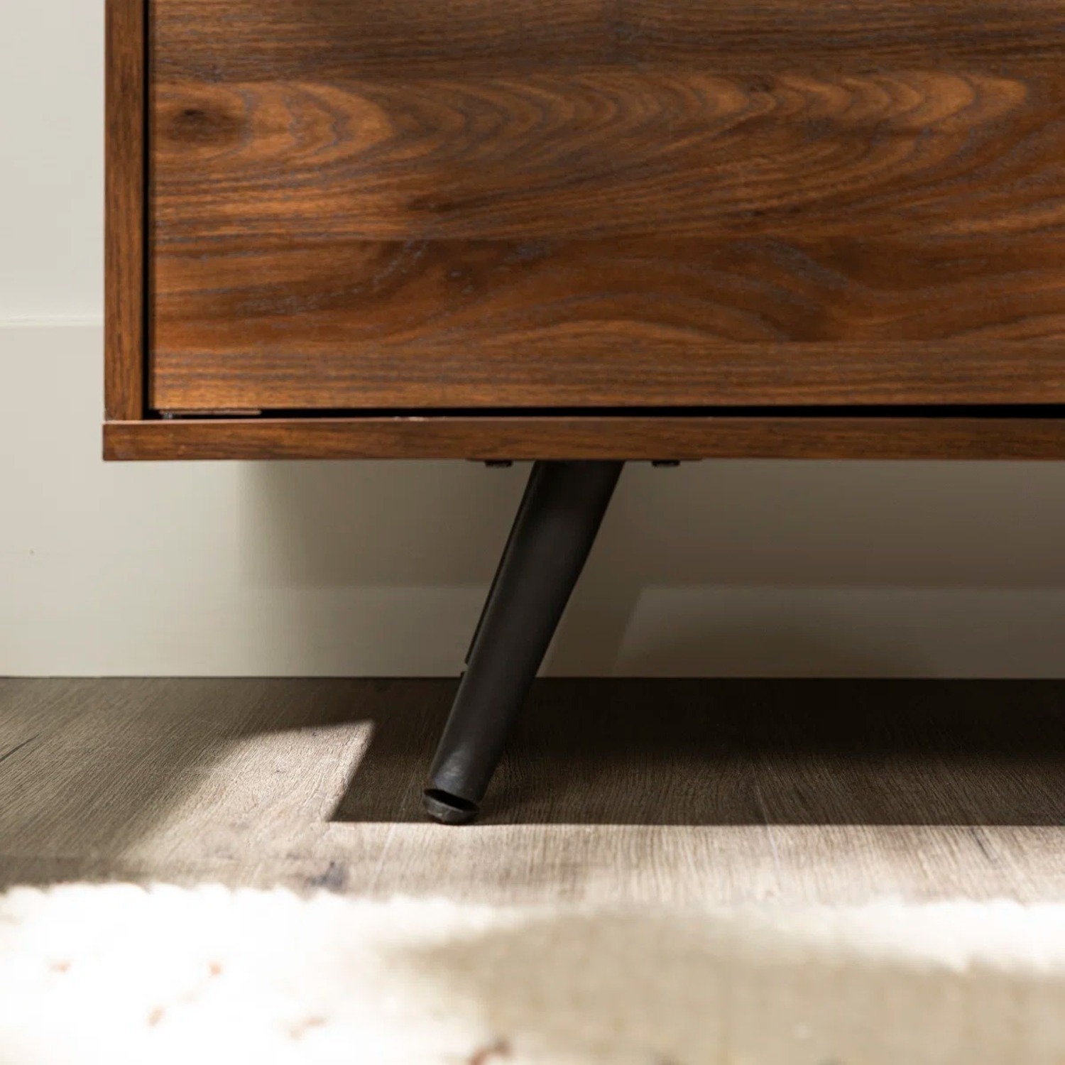 Wayfair Dark Brown Wood Media Storage - image-4