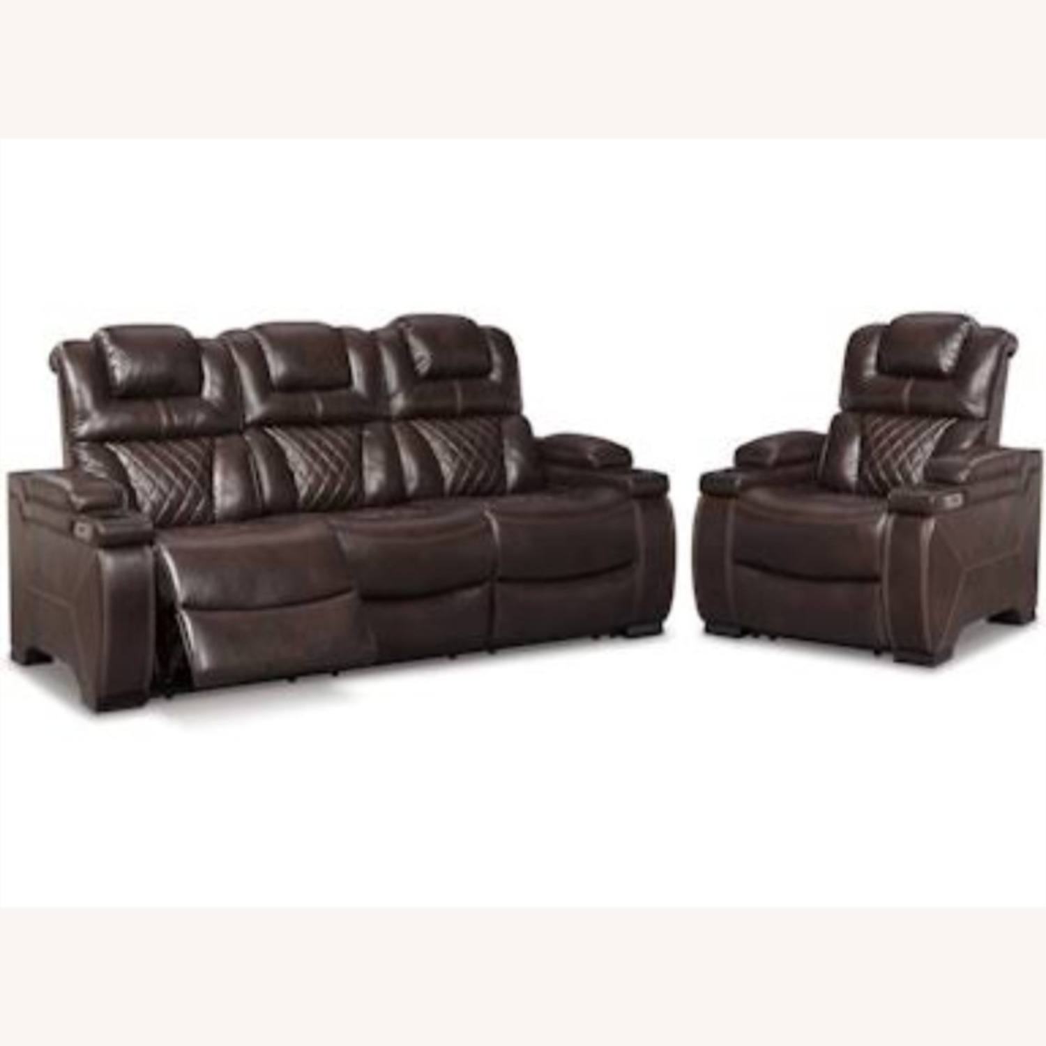 Ashley Warnerton Power Recliner Sofa - image-2
