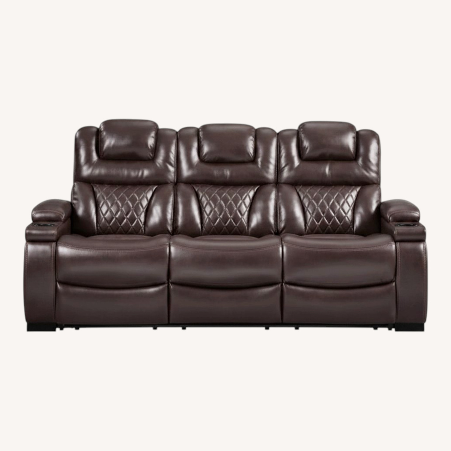 Ashley Warnerton Power Recliner Sofa - image-0
