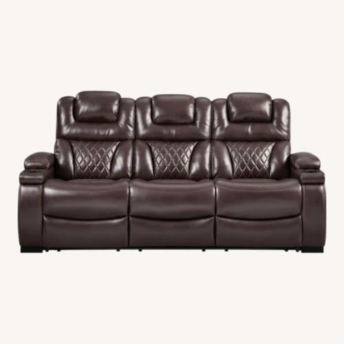 Used Ashley Warnerton Power Recliner Sofa for sale on AptDeco