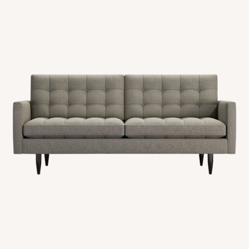 Used Crate & Barrel Petrie Light Gray Wool 3+ Seater Sofa for sale on AptDeco