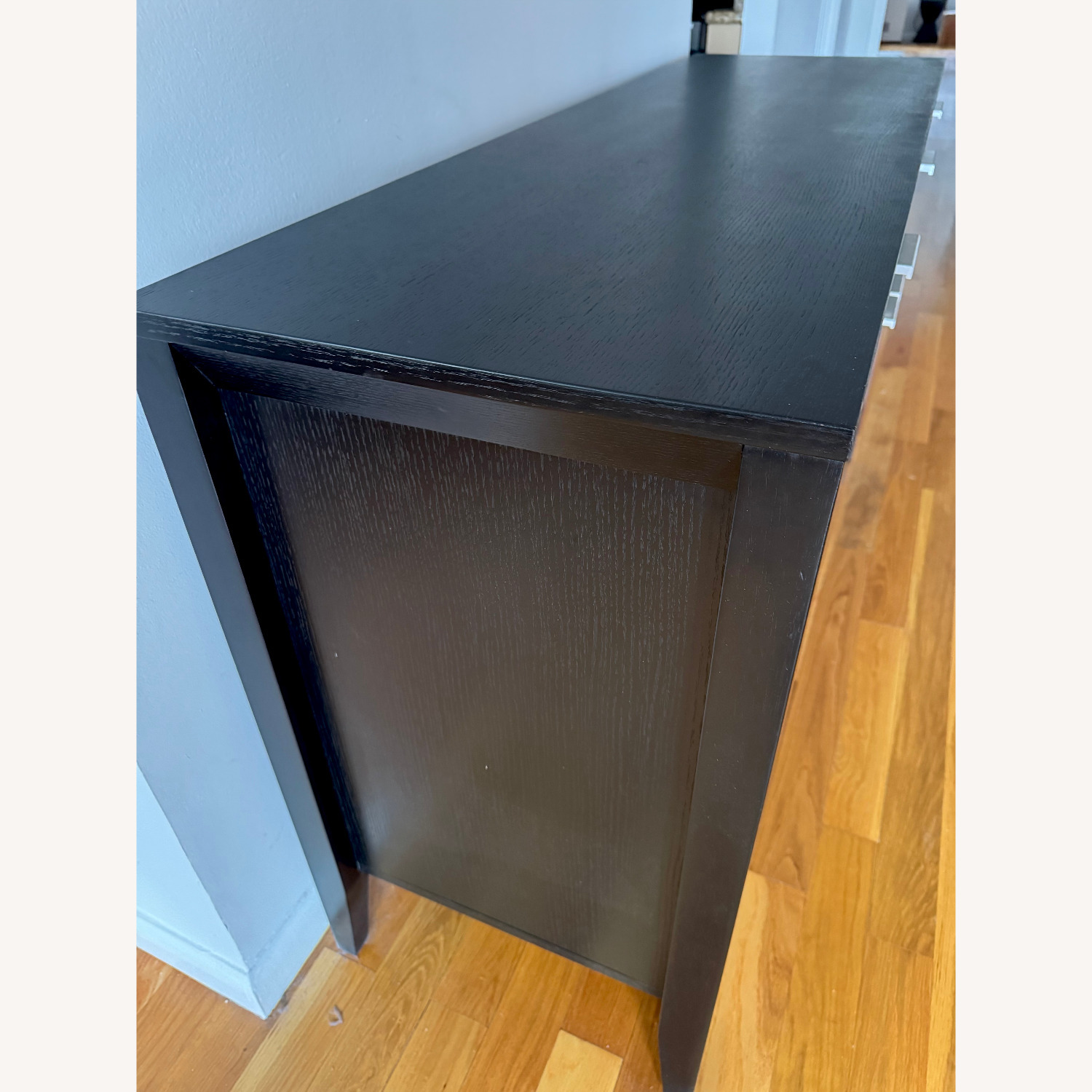 Crate & Barrel Triad Black Wood Sideboard - image-2