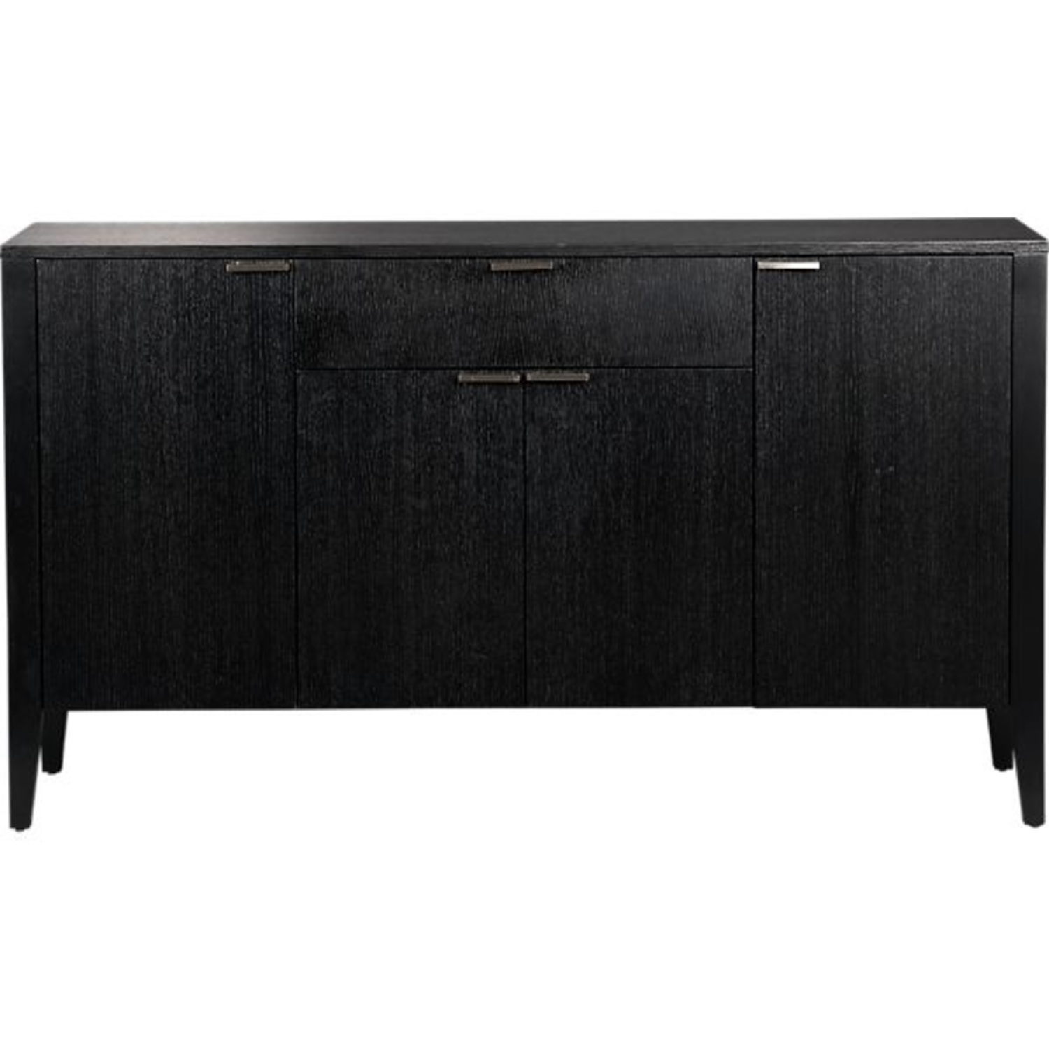 Crate & Barrel Triad Black Wood Sideboard - image-10
