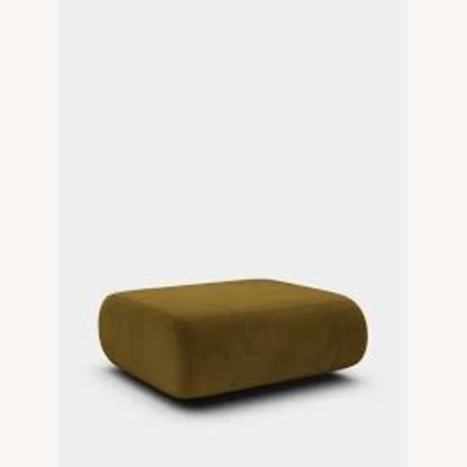 Tom Dixon Plump Velvet Ottoman Royal Forest Green - image-4