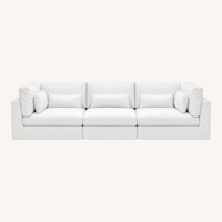 Restoration Hardware Lugano Slipcovered Sectional