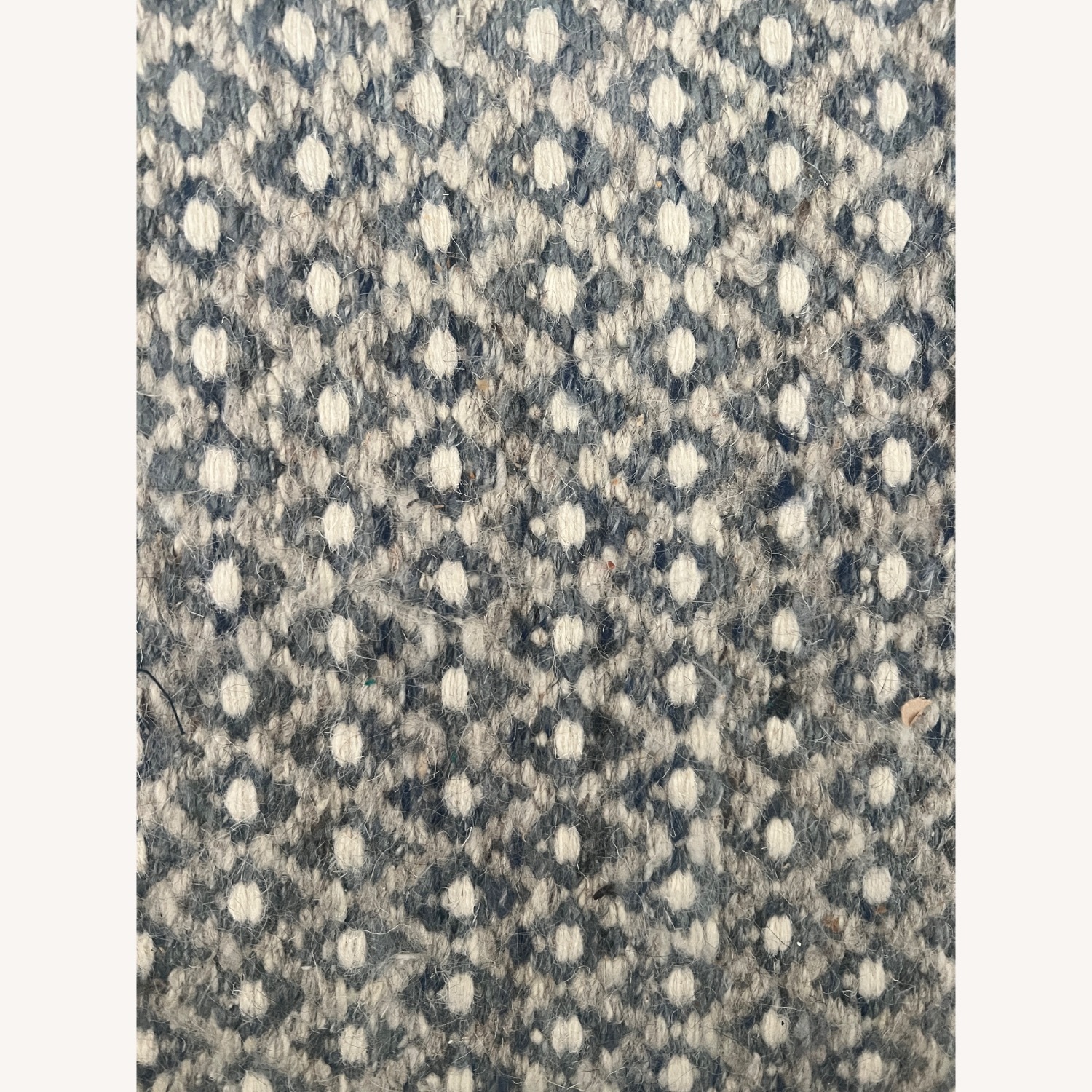 Restoration Hardware Floating Diamond Handwoven Rug - Blue - image-2