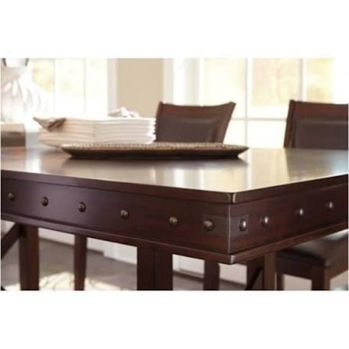 Used Ashley Furniture Collenburg Dark Brown Dining Set for sale on AptDeco
