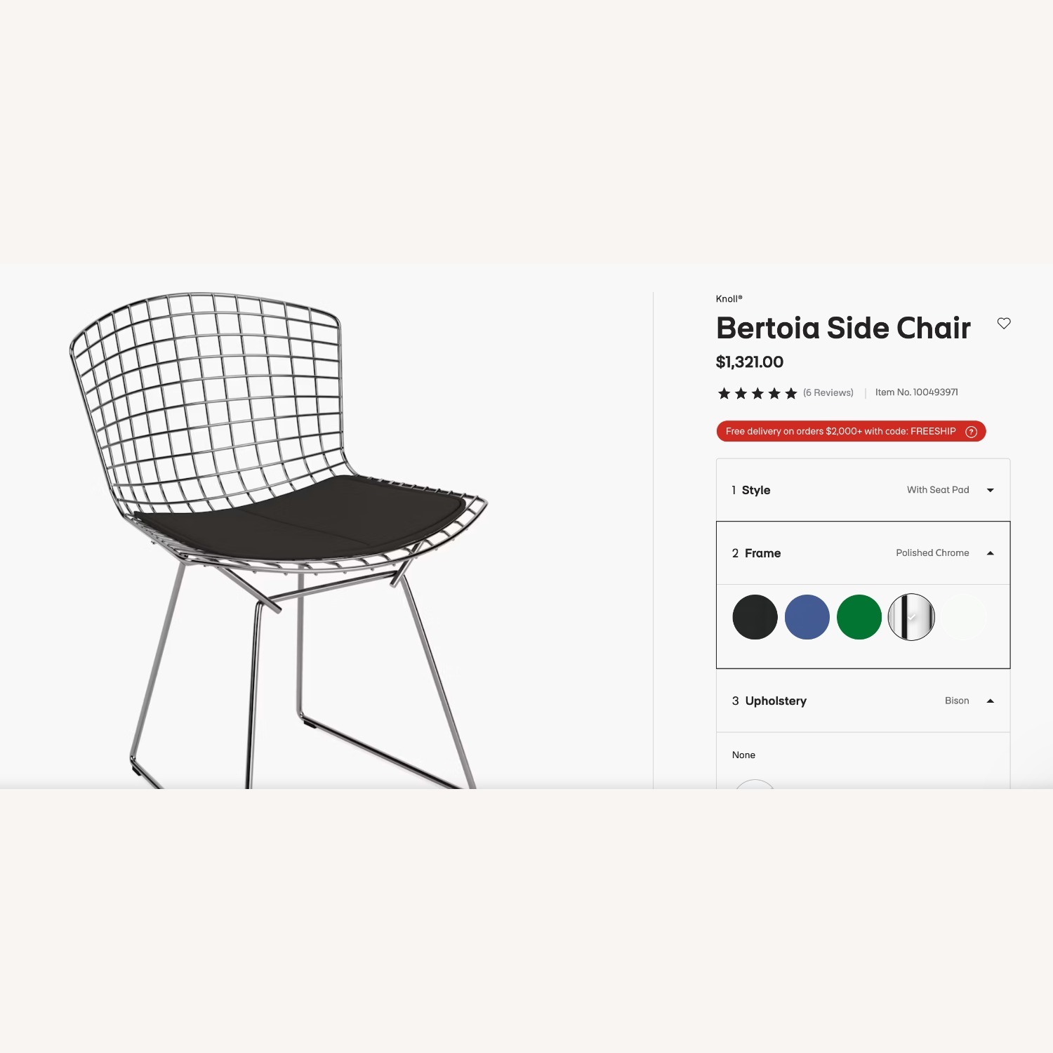 Knoll Bertoia Dining Chairs - image-6
