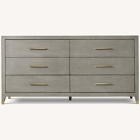 Restoration Hardware Leather Dresser