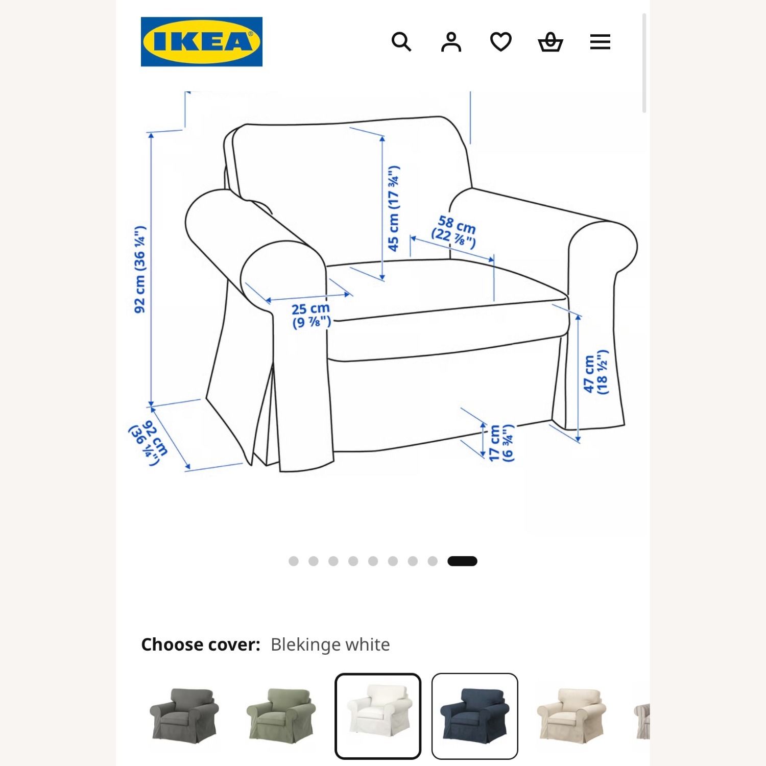 IKEA Uppland Beige Uppland Armchair - image-4