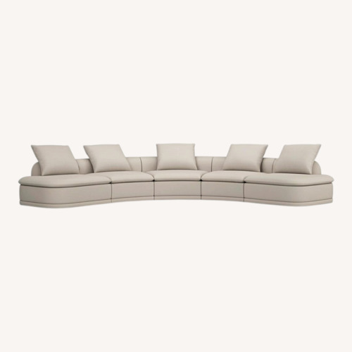 Used Atlason Compoed Modular Sofa Curved Sectional  for sale on AptDeco
