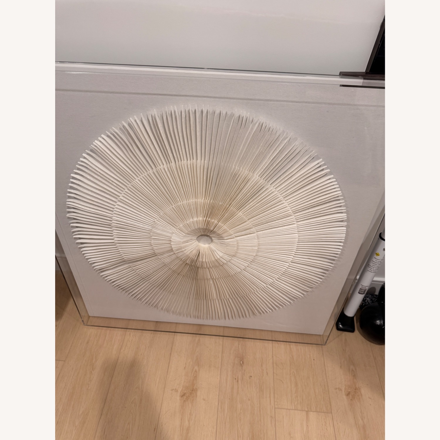 Restoration Hardware Baby & Child Rice Paper Mandala Art - image-3