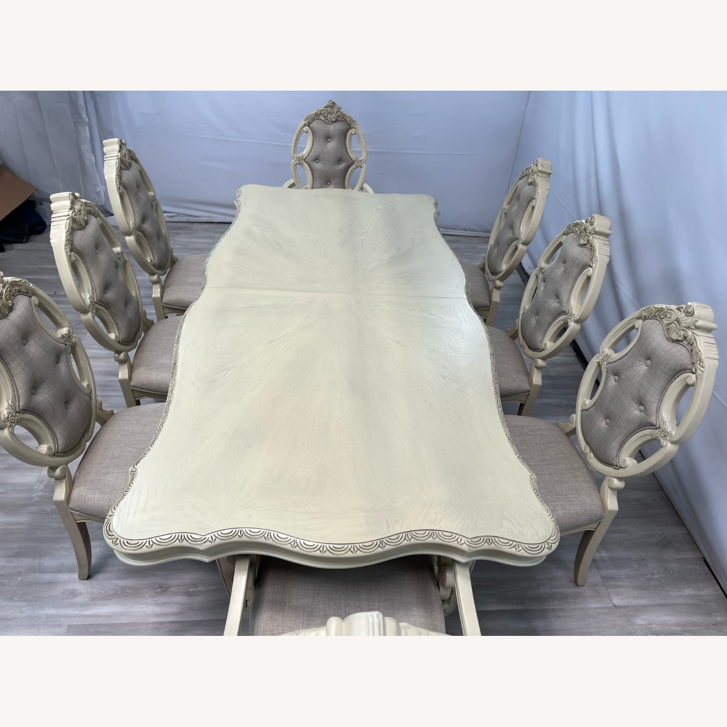 Rosdorf Park Elamin Extendable Pedestal Dining Set - image-3