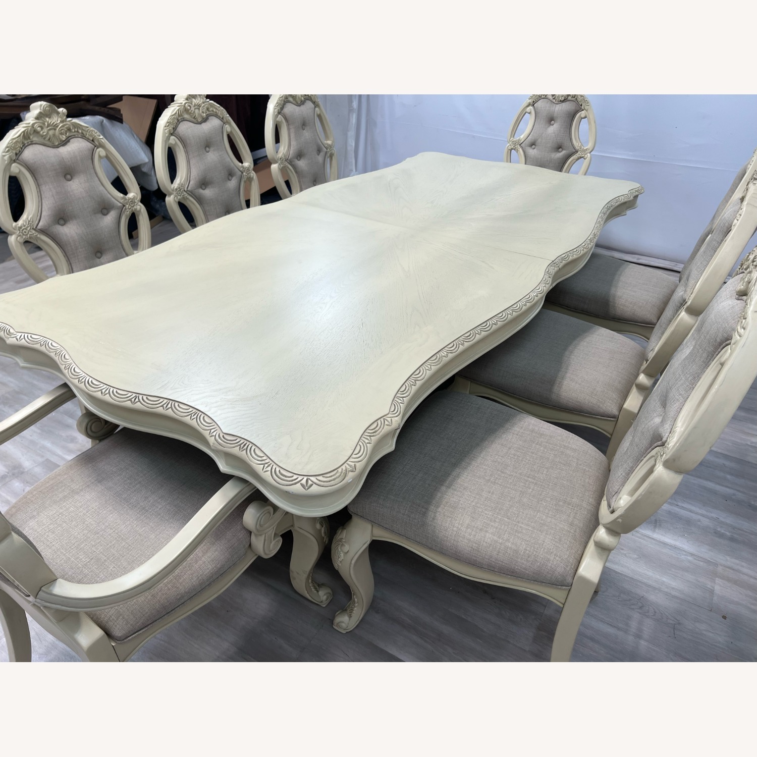 Rosdorf Park Elamin Extendable Pedestal Dining Set - image-4