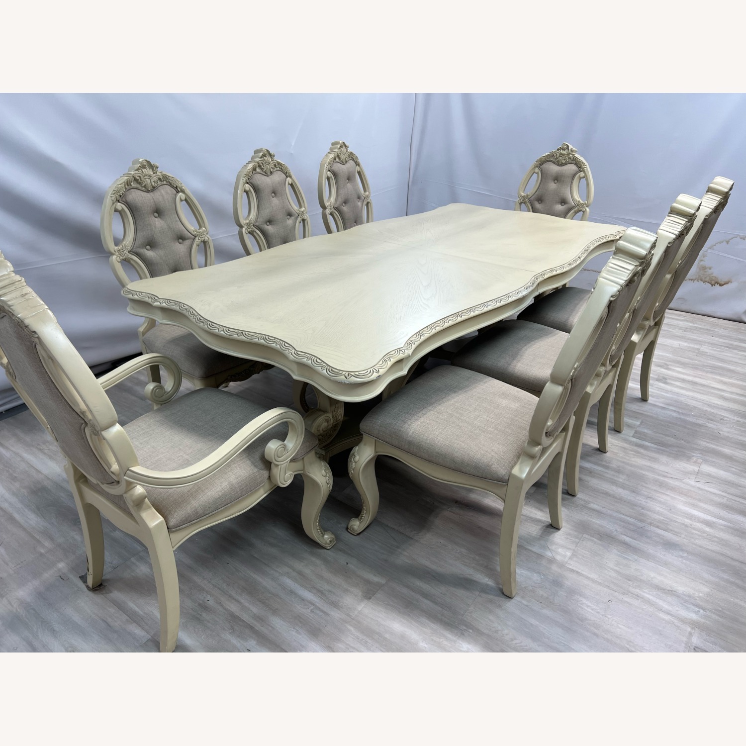 Rosdorf Park Elamin Extendable Pedestal Dining Set - image-6