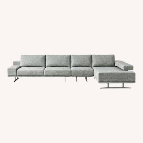 Used Contemporary 2 Piece Sectional for sale on AptDeco