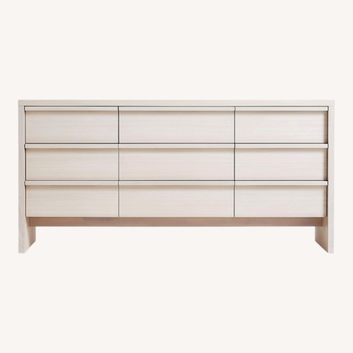 Used Crate & Barrel Clemente White Wood Dresser for sale on AptDeco