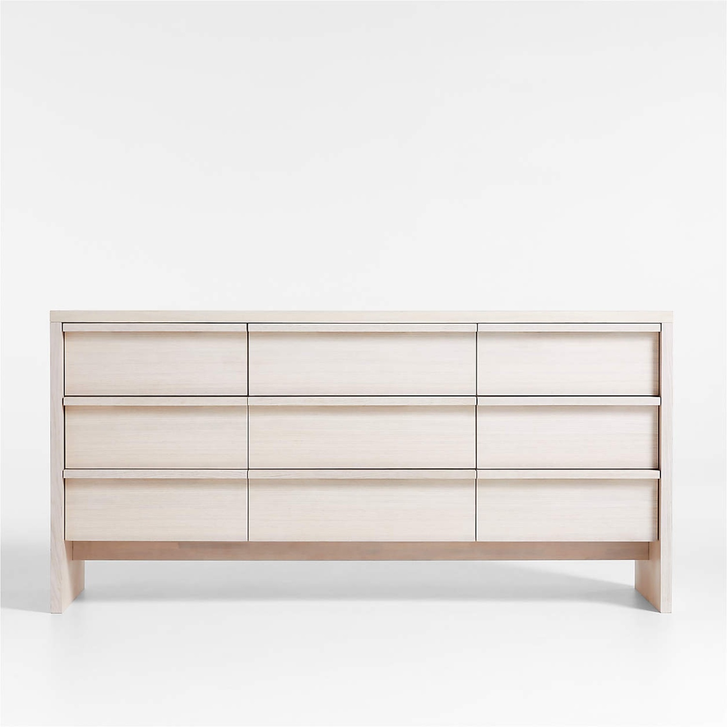Crate & Barrel Clemente White Wood Dresser - image-6