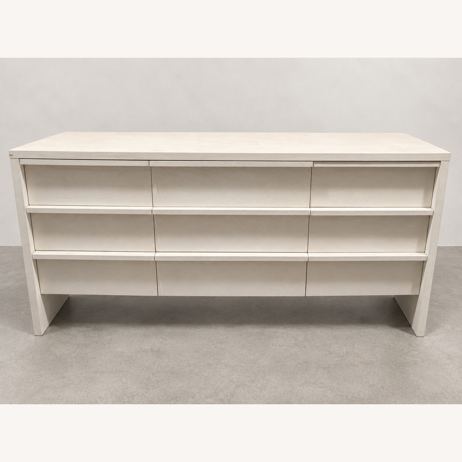 Crate & Barrel Clemente White Wood Dresser - image-1