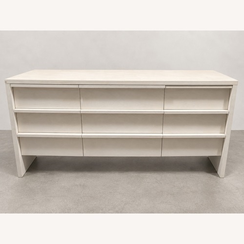 Used Crate & Barrel Clemente White Wood Dresser for sale on AptDeco