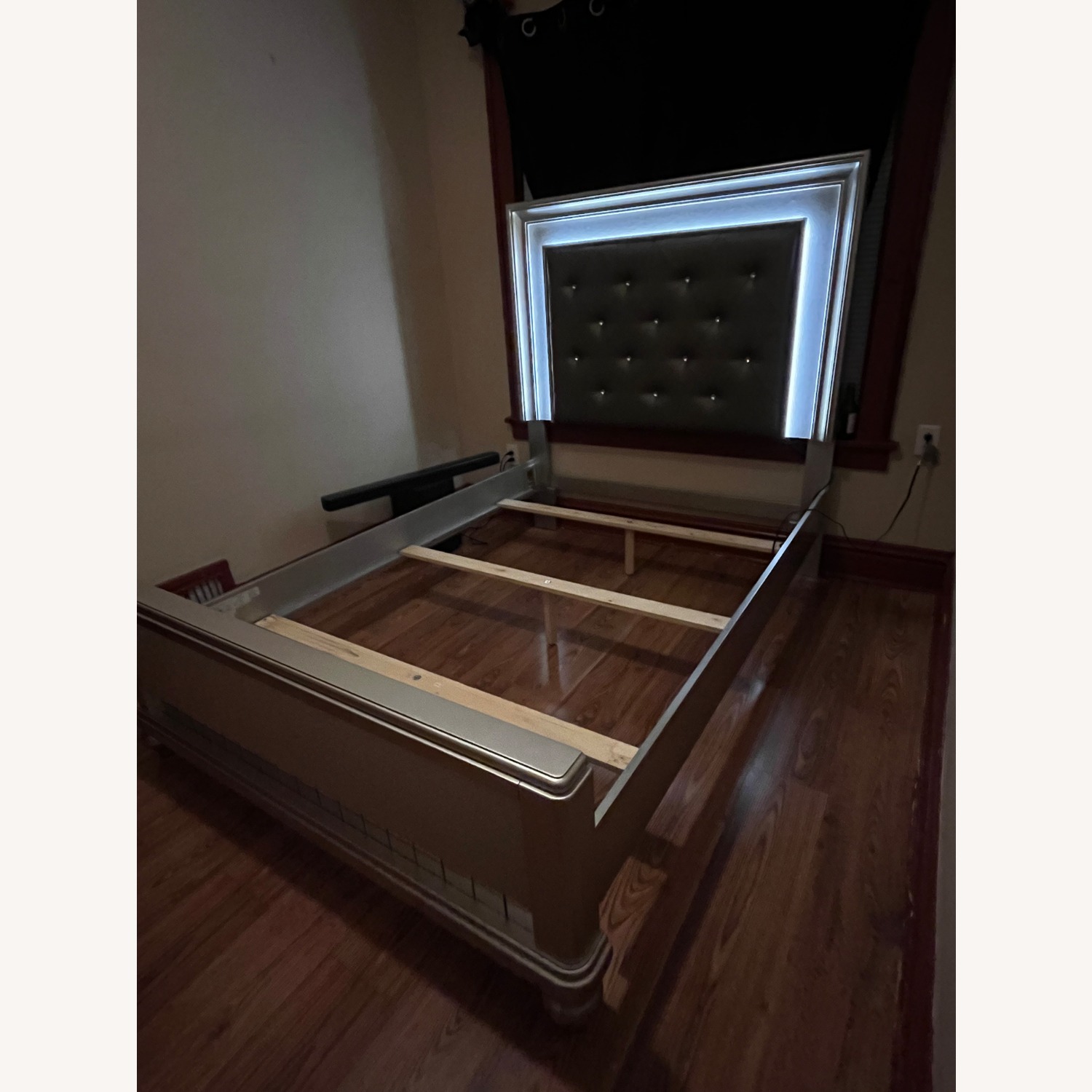 Bob's Discount Furniture Diva II LED Full Size Bed Frame  - image-2