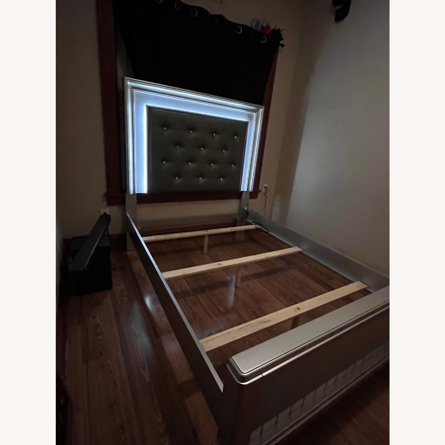 Bob's Discount Furniture Diva II LED Full Size Bed Frame  - image-3