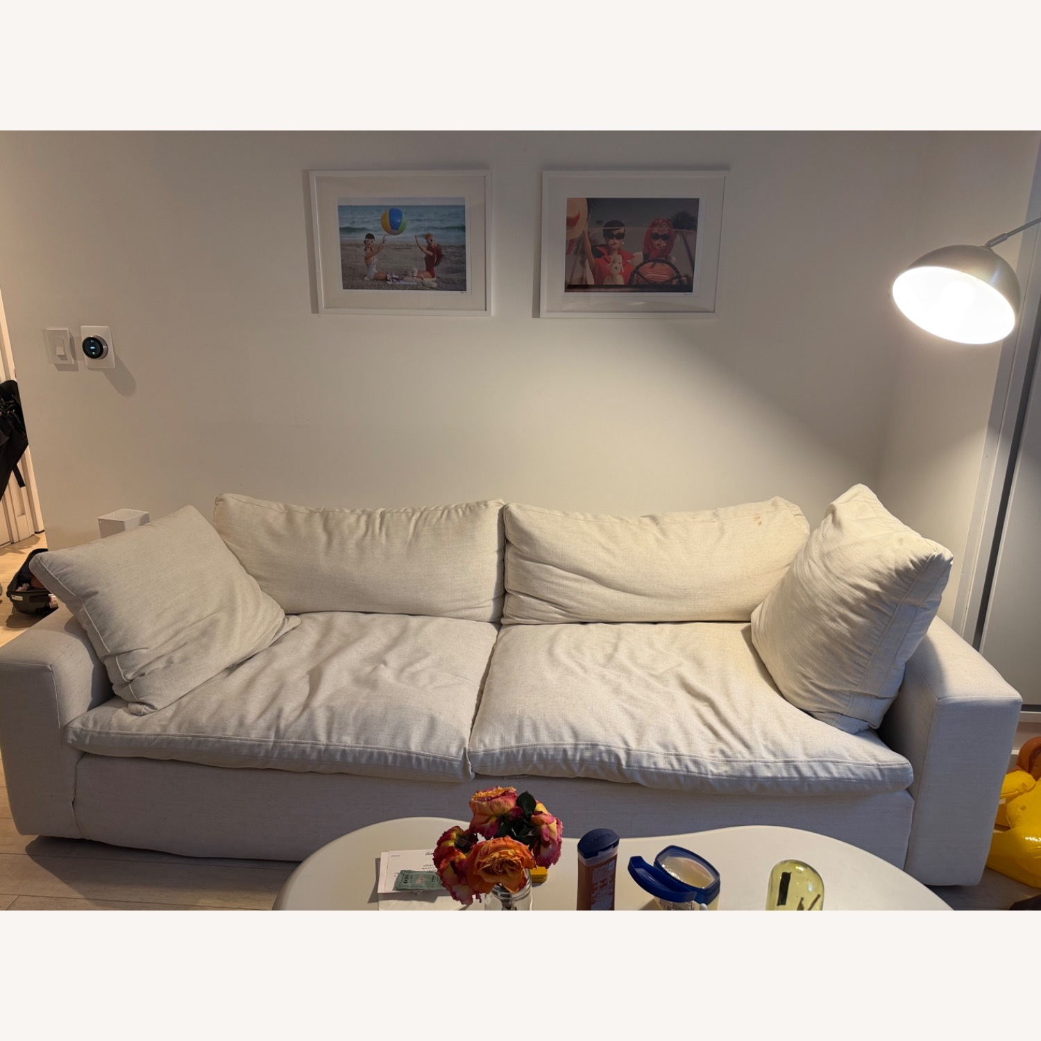 Living Spaces 2 Piece Sectional - image-1