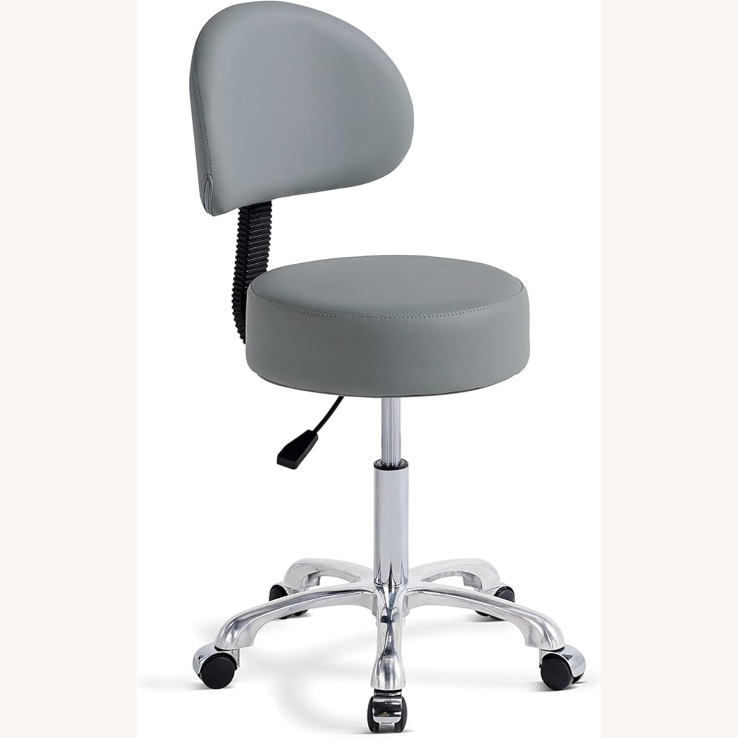 BOSS Office Products Dark Gray Vinyl Office Chair - image-5