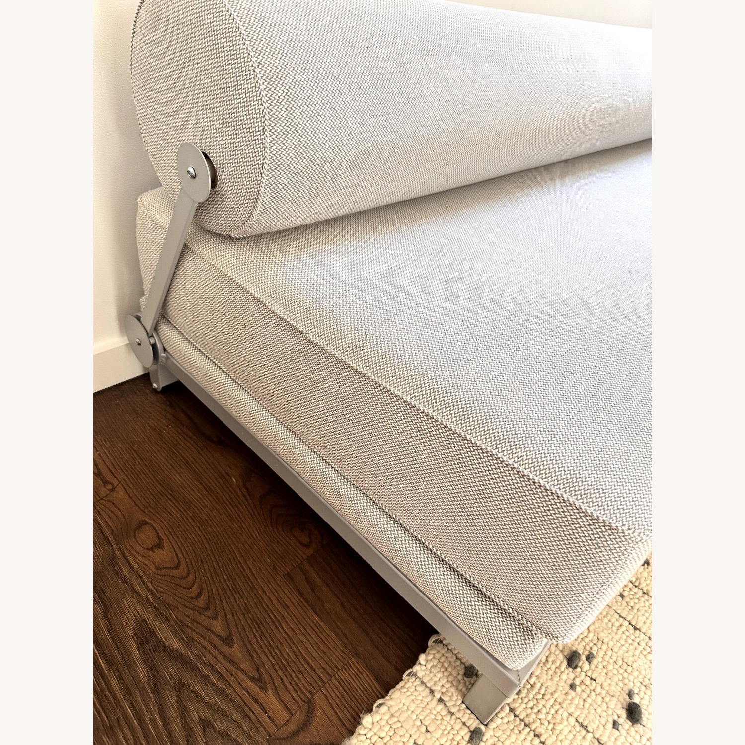 Design Within Reach Twilight Light Gray Sleeper Sofa - image-3