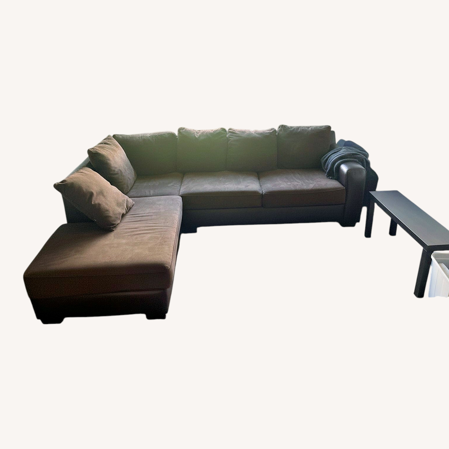 Signature Design Dark Brown 3+ Seater Sofa - image-5