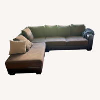 Signature Design Dark Brown 3+ Seater Sofa