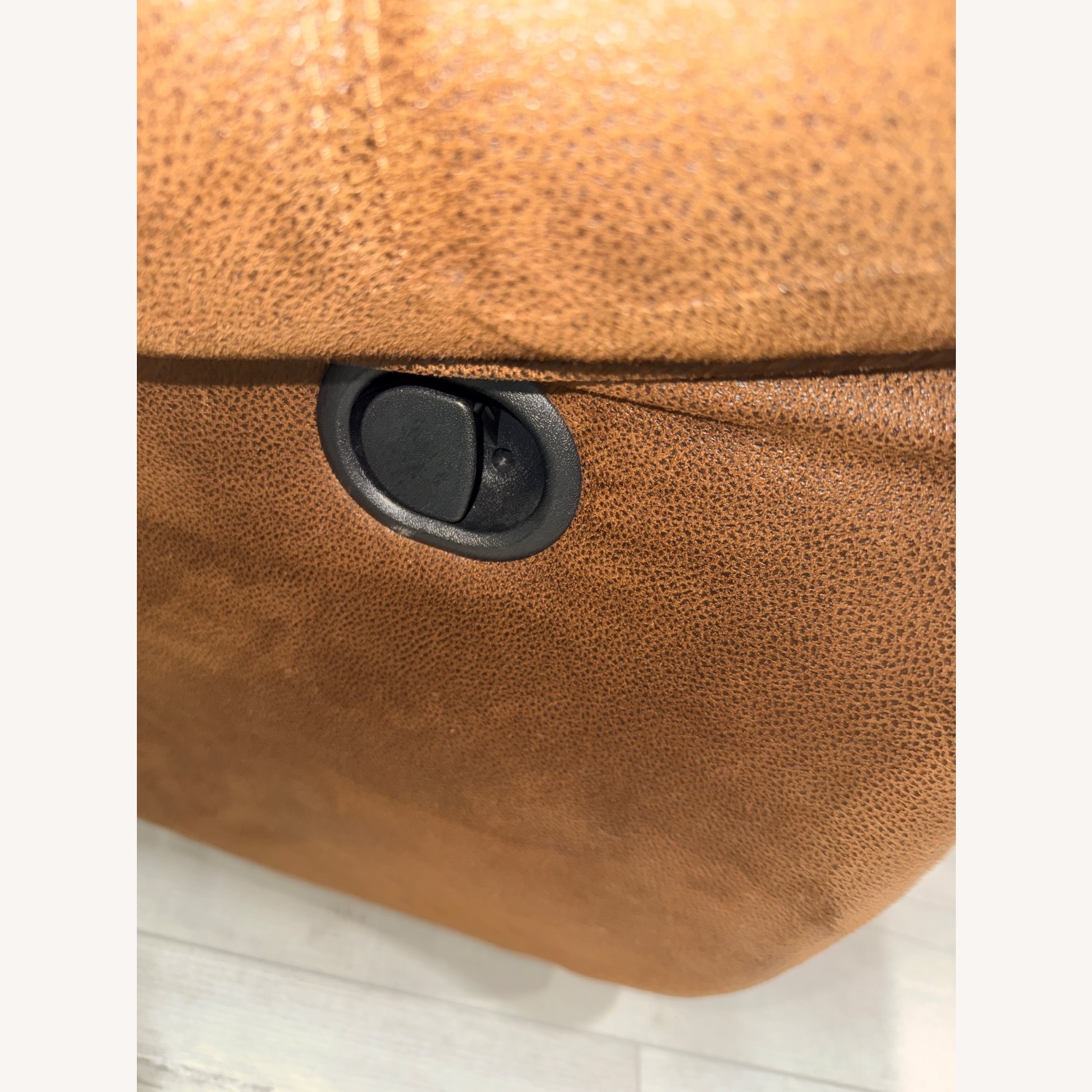Brown Microsuede Recliner - image-2