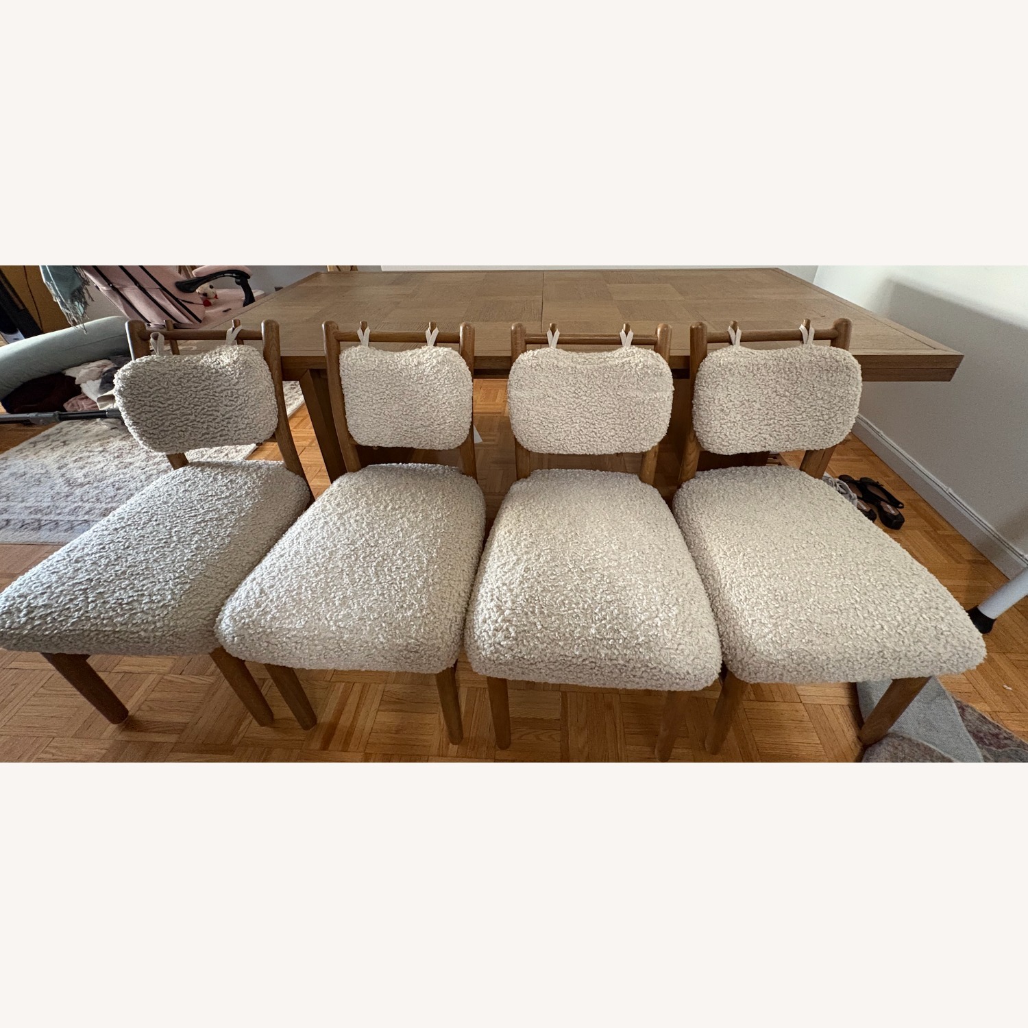 Crate & Barrel Natural Wood Dining Sets - image-2