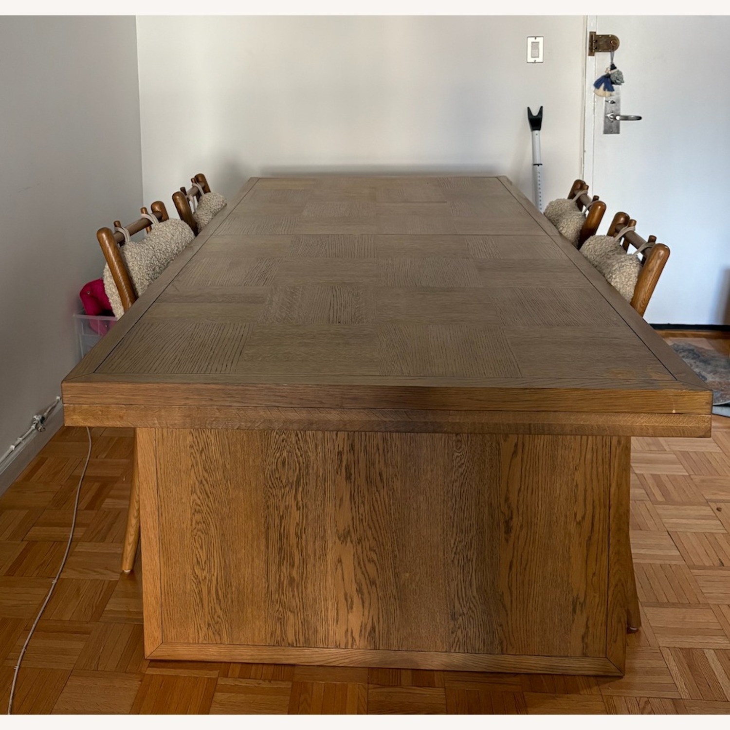 Crate & Barrel Natural Wood Dining Sets - image-1