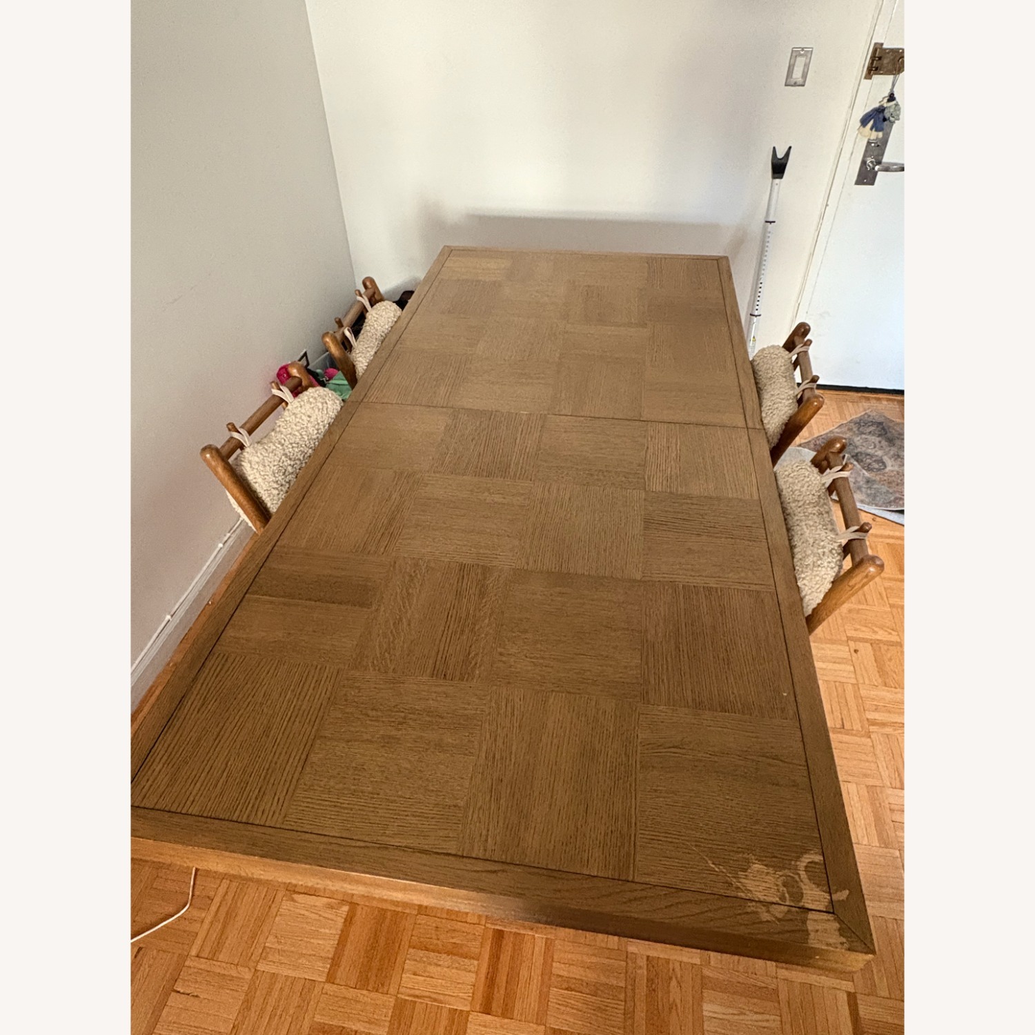 Crate & Barrel Natural Wood Dining Sets - image-3