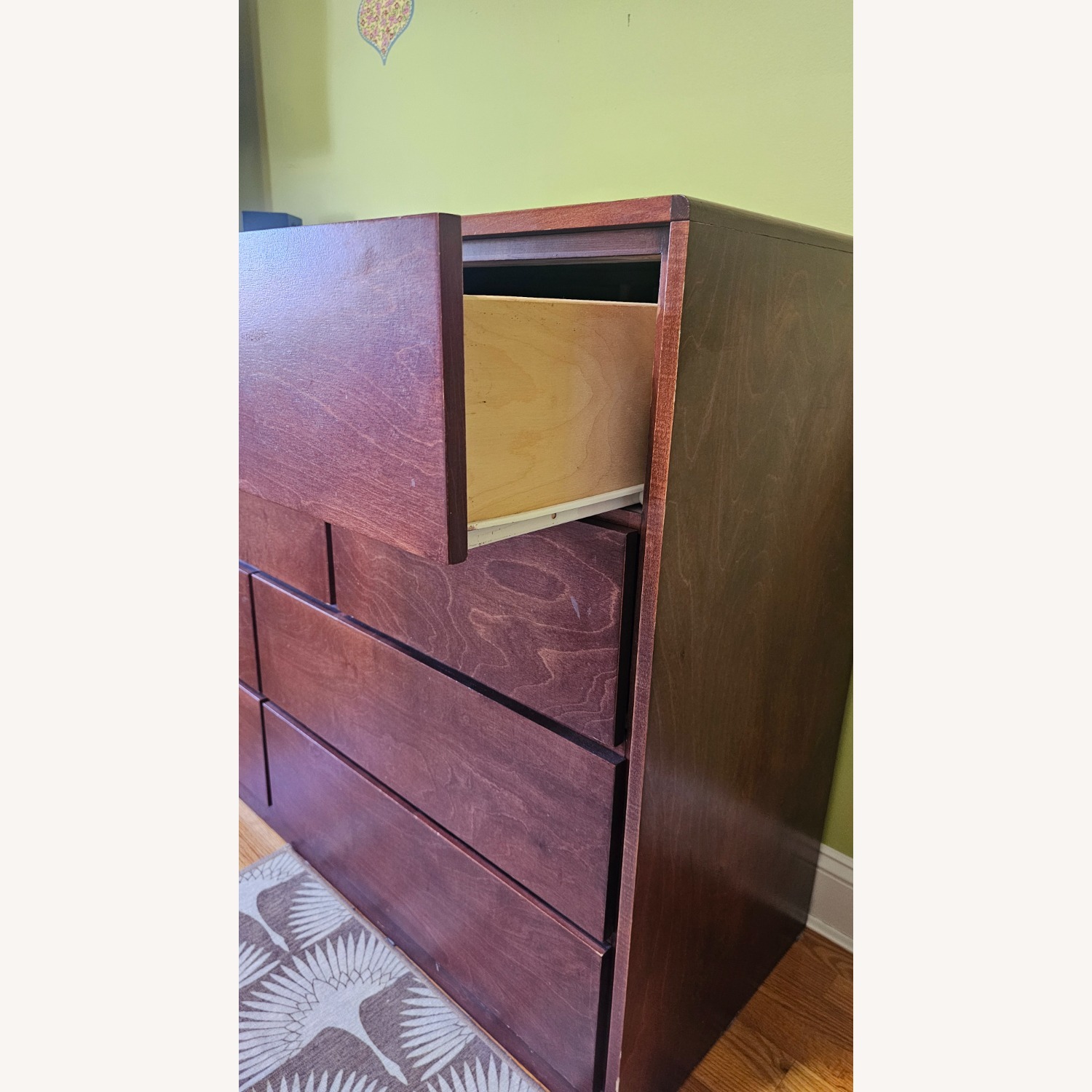 Gothic Cabinet Craft Dark Brown Wood Dresser - image-3